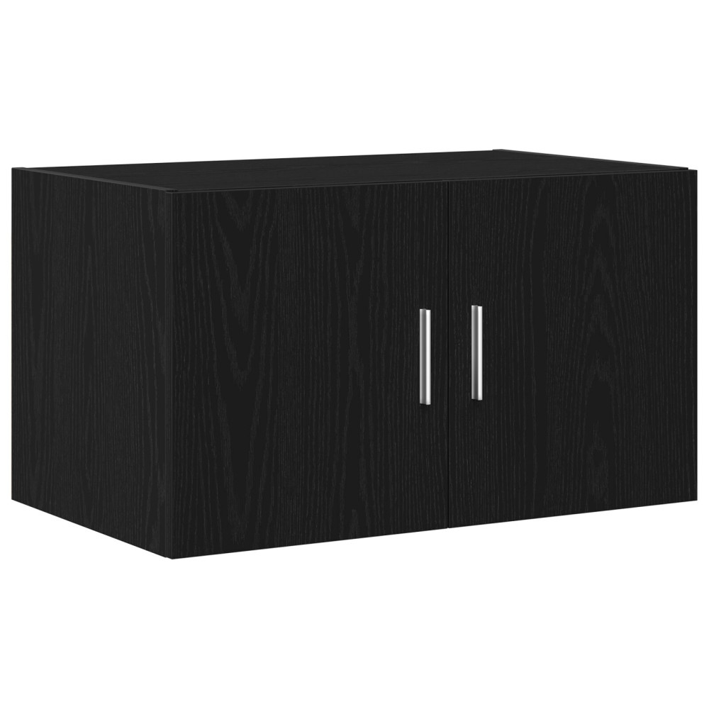 Produktbild för Väggskåp Svart ek 70 x 42.5 x 40 cm Konstruerat trä