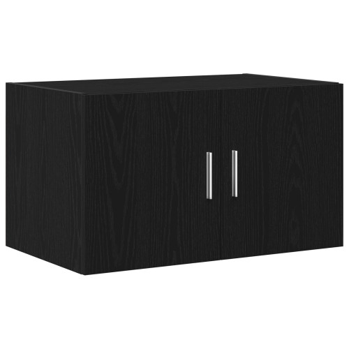 vidaXL Väggskåp Svart ek 70 x 42.5 x 40 cm Konstruerat trä