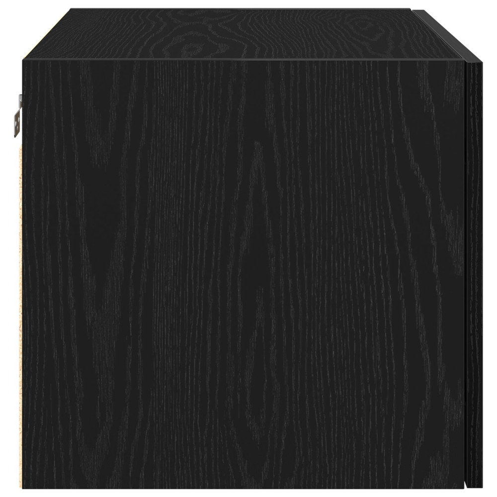 Produktbild för Väggskåp Svart ek 70 x 42.5 x 40 cm Konstruerat trä