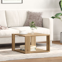 Produktbild för Kaffeebord Artisan Ek 51,5 x 51,5 x 30 cm Konstruerat trä