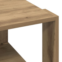 Produktbild för Kaffeebord Artisan Ek 51,5 x 51,5 x 30 cm Konstruerat trä