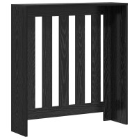 Produktbild för Radiatorlock Svart Ek 78 x 20 x 82 cm Konstruerat trä