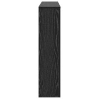 Produktbild för Radiatorlock Svart Ek 149 x 20 x 82 cm Konstruerat trä