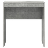 Produktbild för Skrivbord Betonggrå 70 x 40 x 76 cm