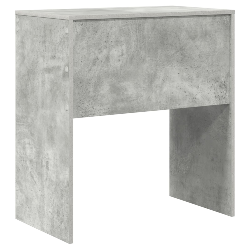 Produktbild för Skrivbord Betonggrå 70 x 40 x 76 cm