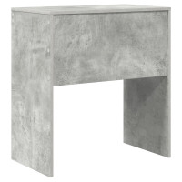 Produktbild för Skrivbord Betonggrå 70 x 40 x 76 cm