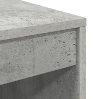 Produktbild för Skrivbord Betonggrå 70 x 40 x 76 cm