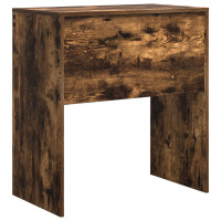 Produktbild för Skrivbord Rökt ek 70 x 40 x 76 cm