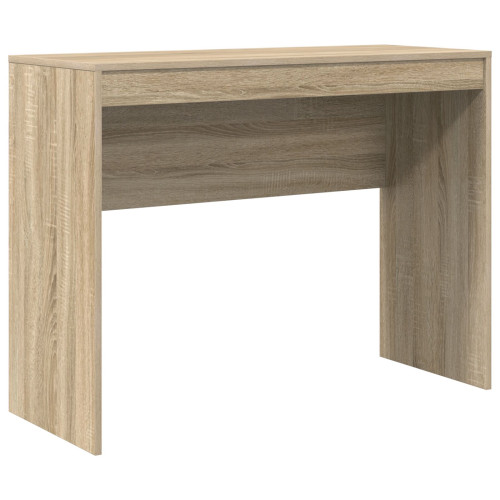 vidaXL Skrivbord Sonoma-ek 100 x 40 x 76 cm
