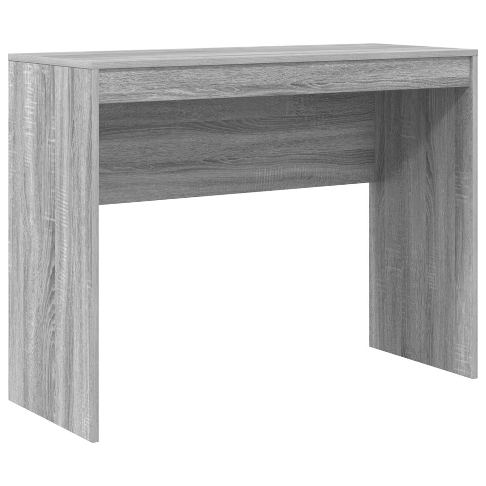 Produktbild för Skrivbord Grå Sonoma 100 x 40 x 76 cm