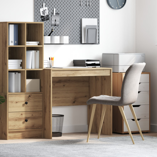 vidaXL Skrivbord Artisan Ek 80 x 50 x 76 cm