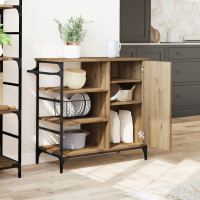 Produktbild för Köksvagn Artisan Ek 87.5 x 39 x 84.5 cm Konstruerat trä