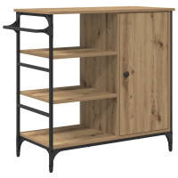 Produktbild för Köksvagn Artisan Ek 87.5 x 39 x 84.5 cm Konstruerat trä