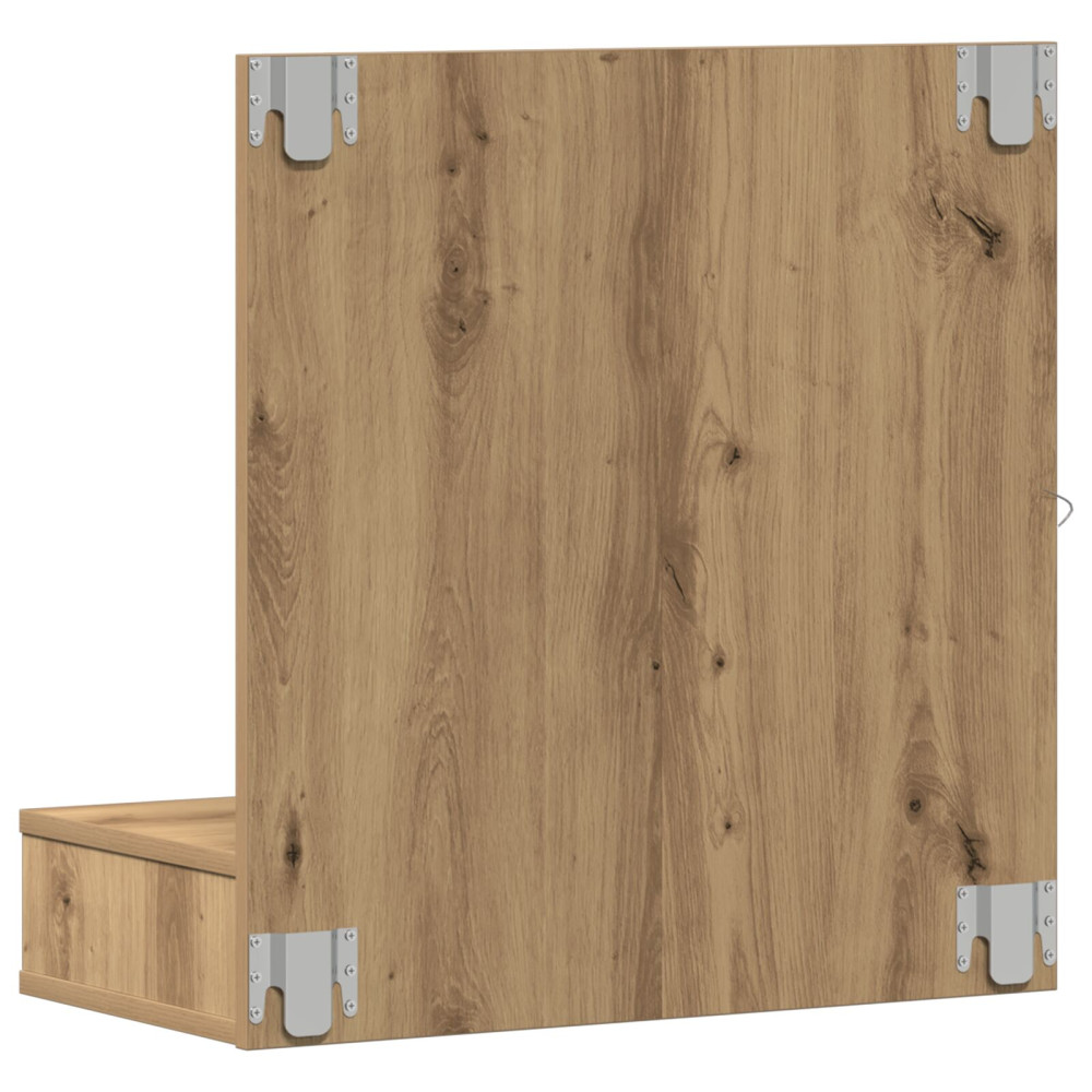 Produktbild för Spegelskåp Artisan Ek 60 x 31,5 x 62 cm Konstruerat trä