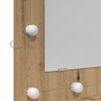 Produktbild för Spegelskåp Artisan Ek 60 x 31,5 x 62 cm Konstruerat trä