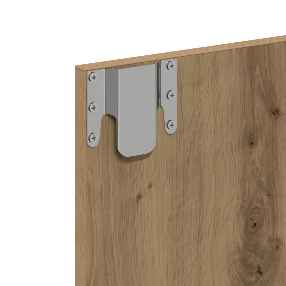 Produktbild för Spegelskåp Artisan Ek 60 x 31,5 x 62 cm Konstruerat trä