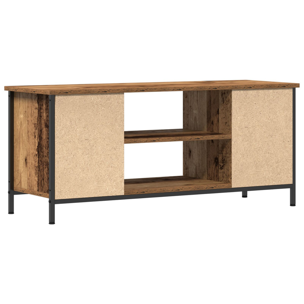 Produktbild för TV-skåp Gammalt trä 102 x 35 x 45 cm Konstruerat trä