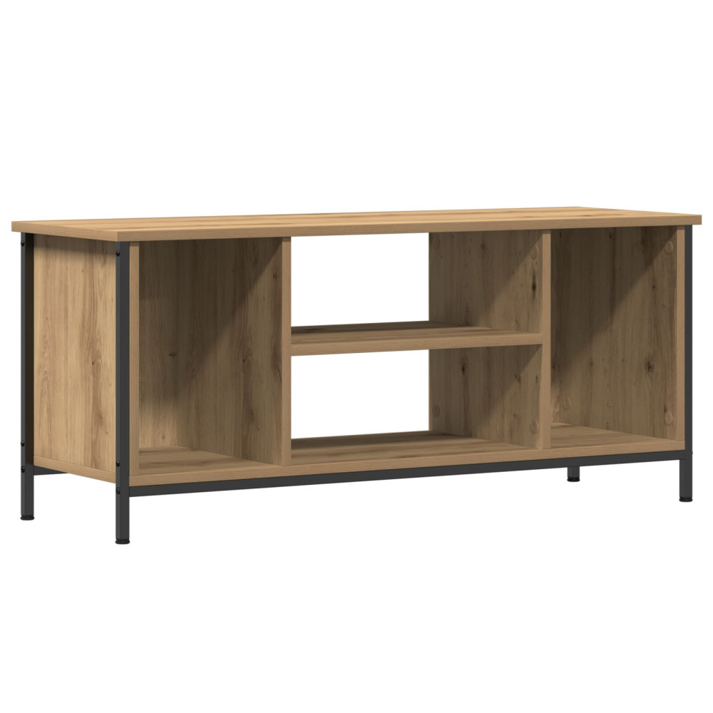 Produktbild för TV-skåp 102 x 35 x 45 cm Artisan Ek Konstruerat trä