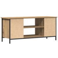 Produktbild för TV-skåp 102 x 35 x 45 cm Artisan Ek Konstruerat trä