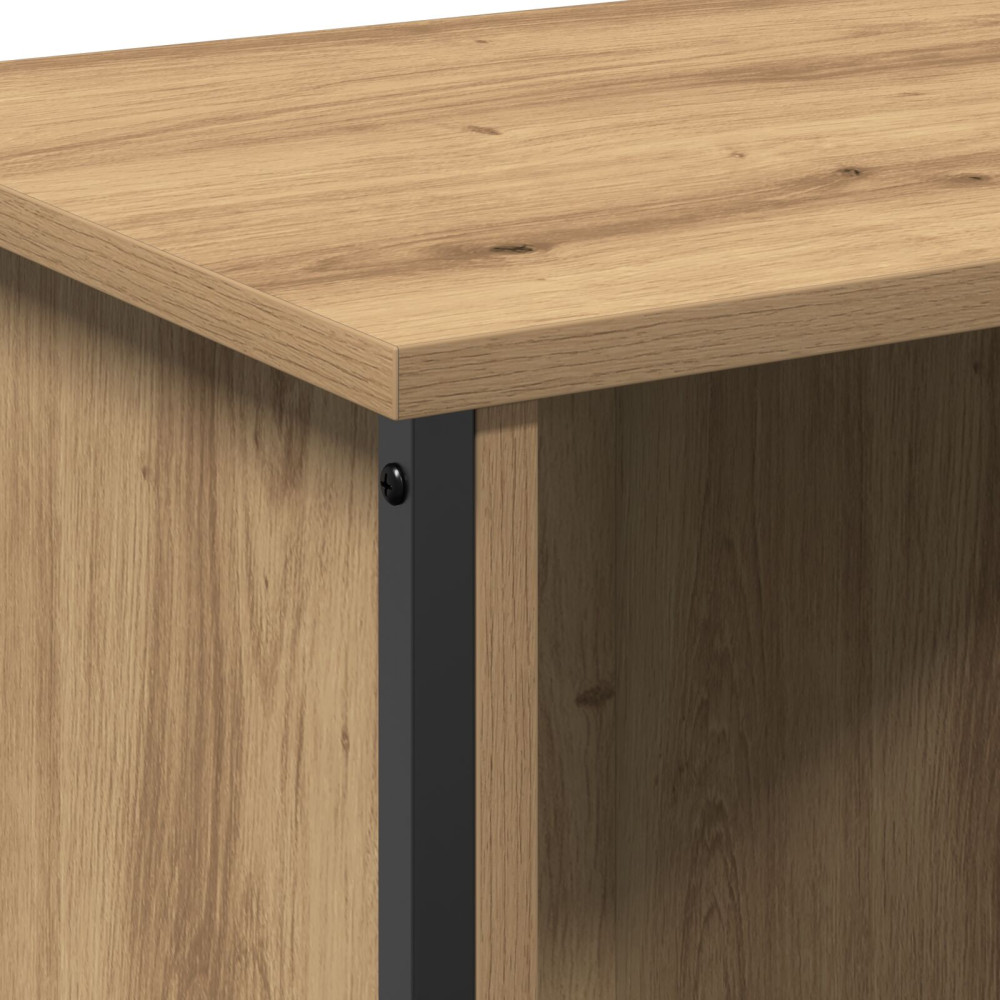 Produktbild för TV-skåp 102 x 35 x 45 cm Artisan Ek Konstruerat trä