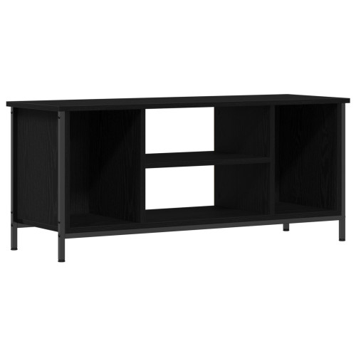 vidaXL TV-skåp Svart Ek 102 x 35 x 45 cm Konstruerat trä