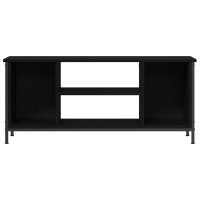 Produktbild för TV-skåp Svart Ek 102 x 35 x 45 cm Konstruerat trä