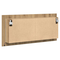 Produktbild för LED Spegel Skåp Artisan Ek 100 x 12 x 45 cm Konstruerat trä
