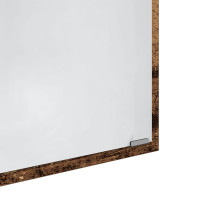 Produktbild för LED Badrumsspegel Gammalt trä 40 x 37 x 8.5 cm Konstruerat trä