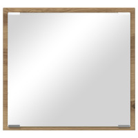 Produktbild för LED Badrumsspegel Artisan Ek 40 x 37 x 8.5 cm Konstruerat trä