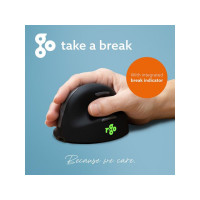 Produktbild för Mus Ergonomisk R-GO Large Höger Trådlös