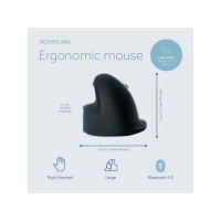 Produktbild för Mus Ergonomisk R-GO Large Höger Trådlös
