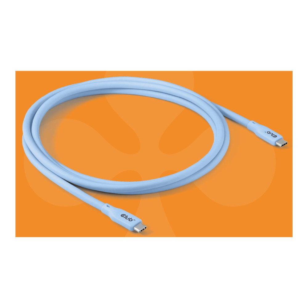 Produktbild för Club 3D - USB typ C-kabel - 24 pin USB-C till 24 pin USB-C - 2 m