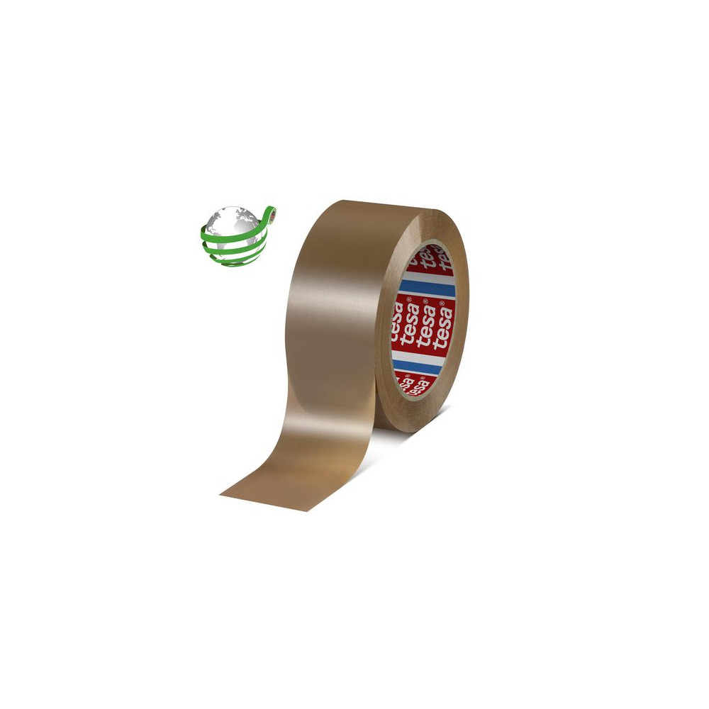 Produktbild för Packtejp TESA 60418 PET 50mmx132m brun