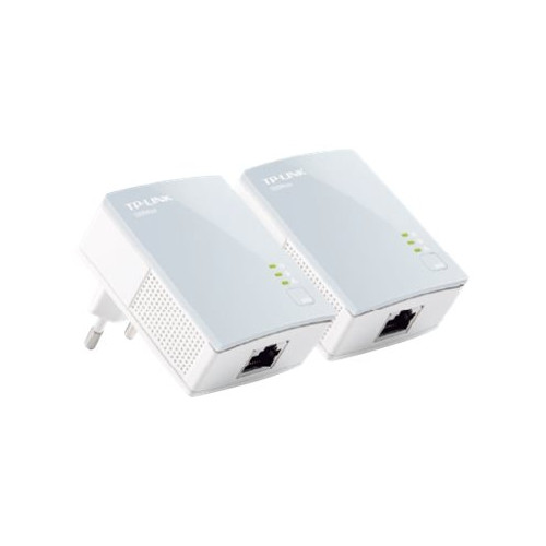 TP-LINK TP-Link TL-PA411KIT AV500 Nano Powerline Adapter Starter Kit - PowerLine adaptersats - vägginsticksbar