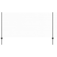 Produktbild för Svetsat trådstängsel 25 x 1,2 m (B x H) PVC-belagda stål Grå