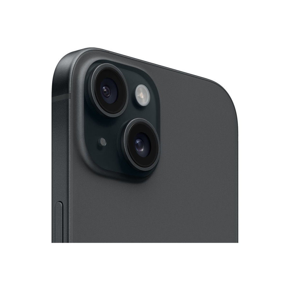 Produktbild för Apple iPhone 15 - svart - 5G smartphone - 128 GB - GSM