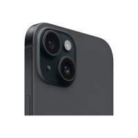 Produktbild för Apple iPhone 15 - svart - 5G smartphone - 128 GB - GSM