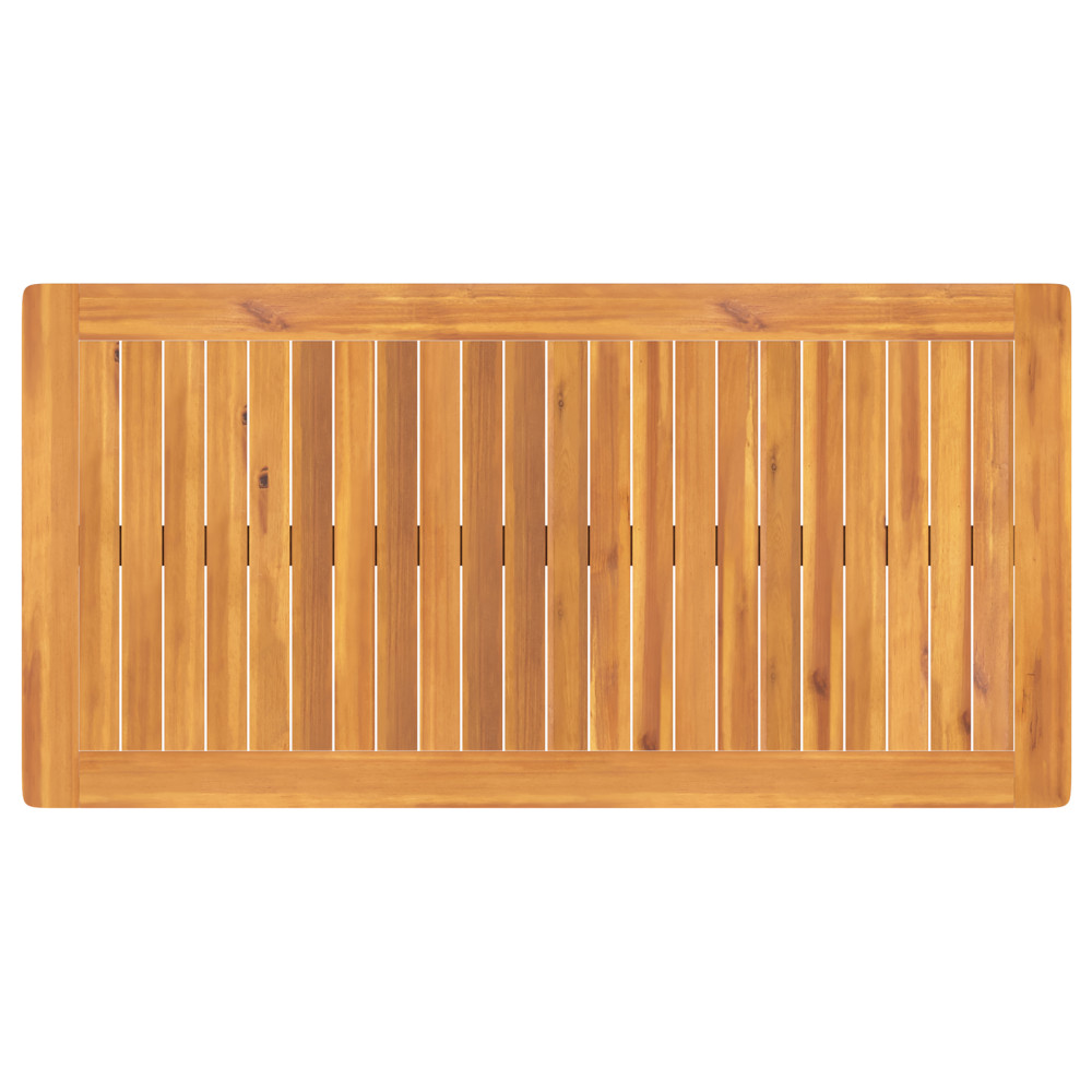 Produktbild för Trädgårdsmöbelset 3 pcs Brun Massivt Akaciaträ