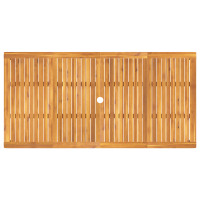 Produktbild för Trädgårdsmöbelset 7 pcs Brun Massivt Akaciaträ