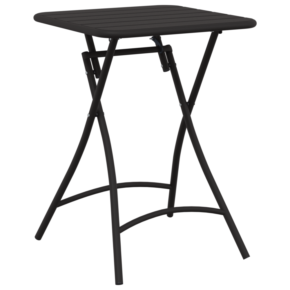 Produktbild för Bistrobord Antracit 55 x 55 x 72,5 cm Pulverlackerad stål