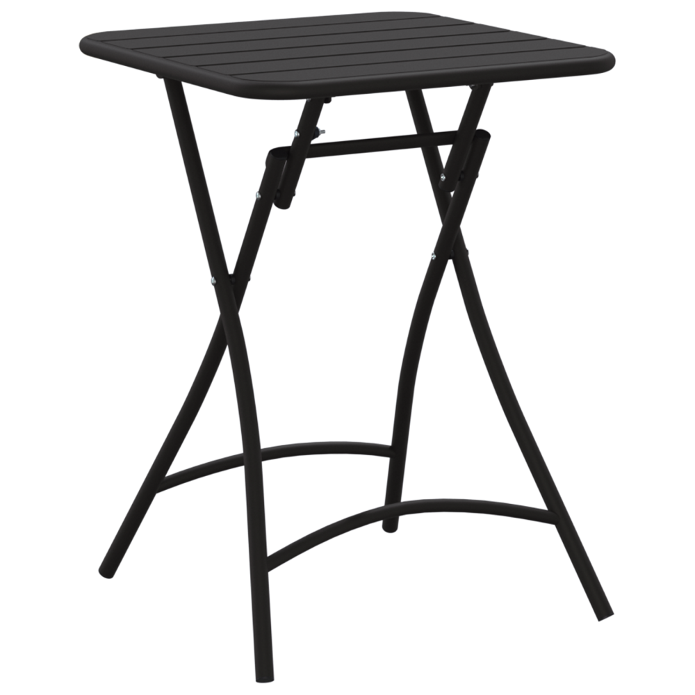 Produktbild för Bistrobord Antracit 55 x 55 x 72,5 cm Pulverlackerad stål