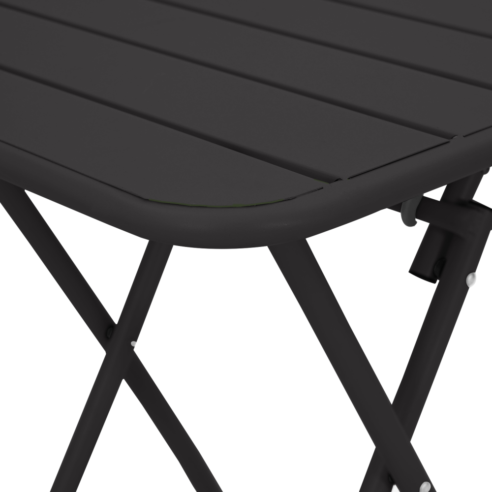 Produktbild för Bistrobord Antracit 55 x 55 x 72,5 cm Pulverlackerad stål