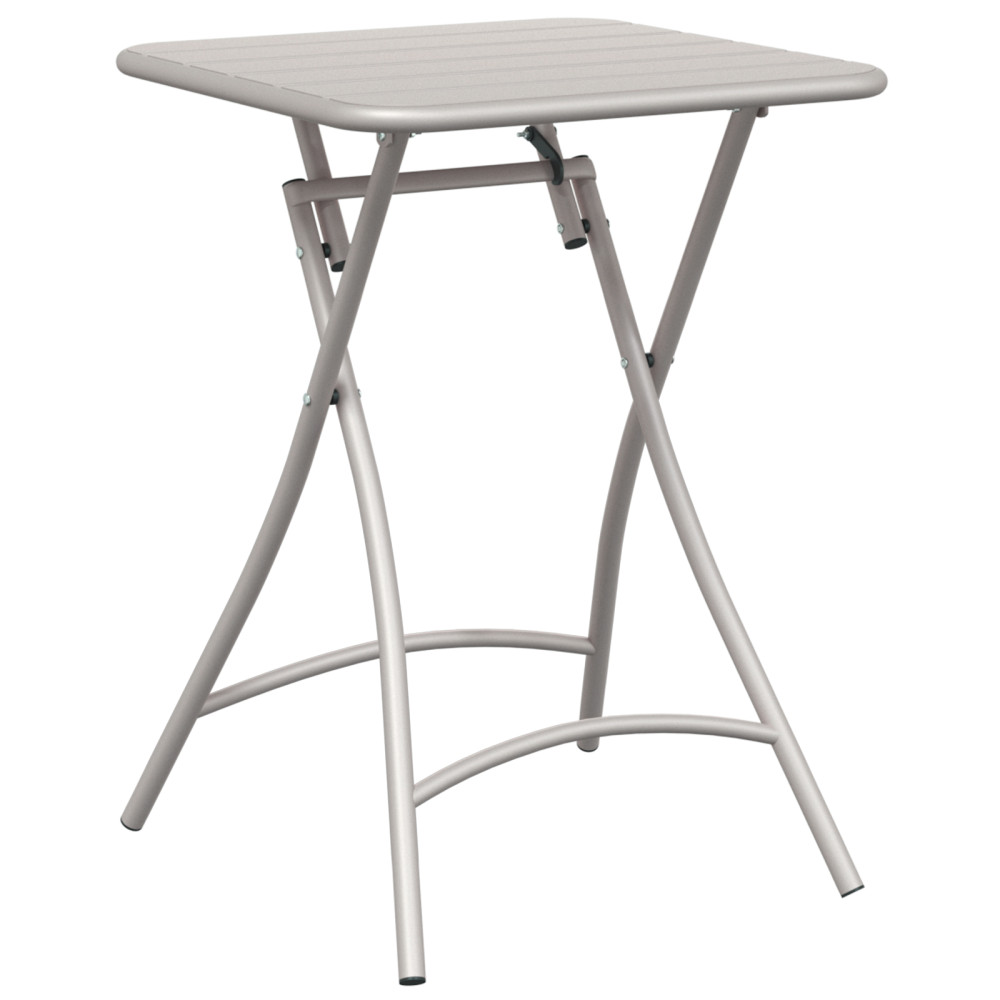 Produktbild för Bistroset 3 pcs Beige Stål