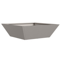Produktbild för Trädgårdsplanterare 5 pcs Rostig 50 x 50 x 15 cm