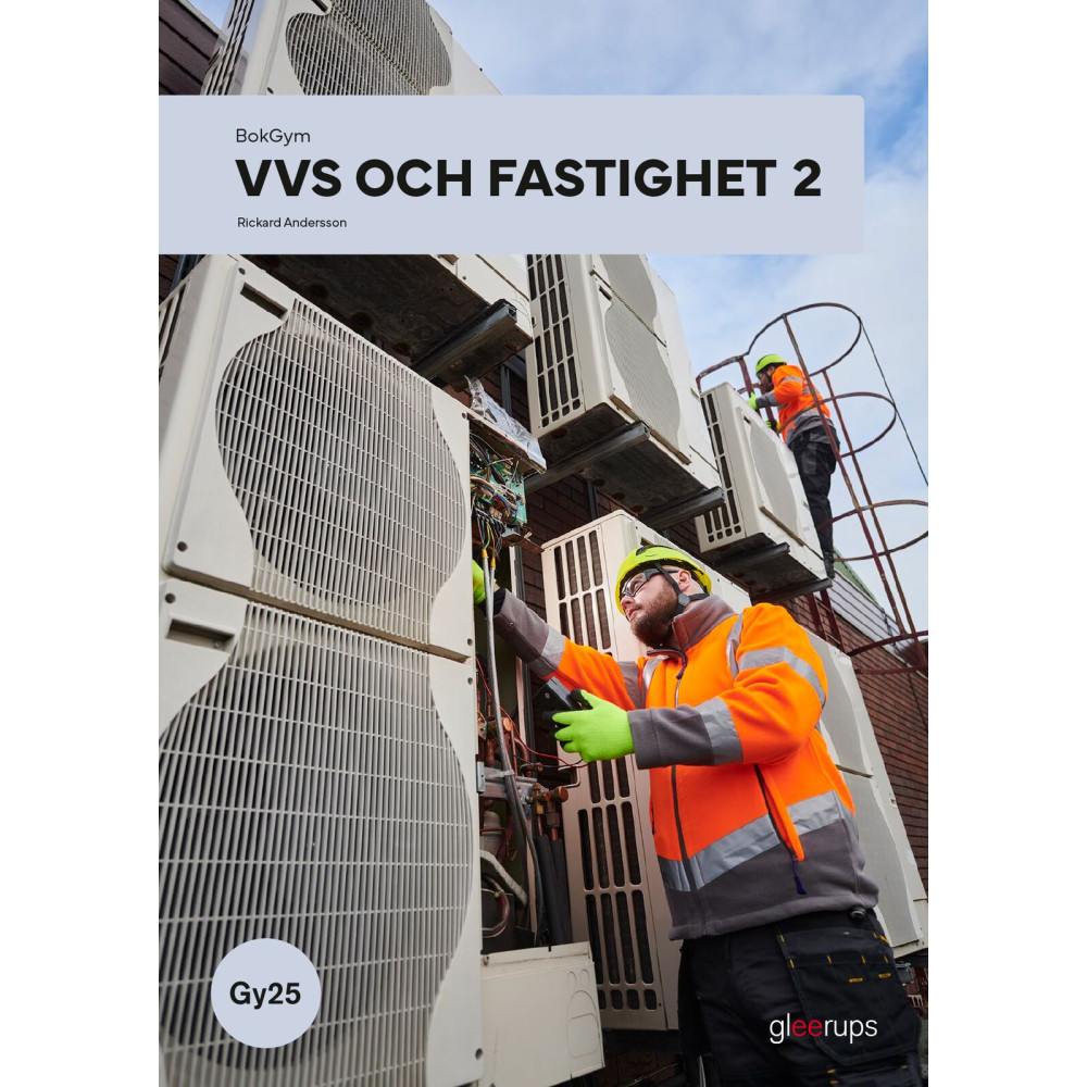 Produktbild för BokGym VVS och fastighet 2, bok, Gy25 (bok, spiral)