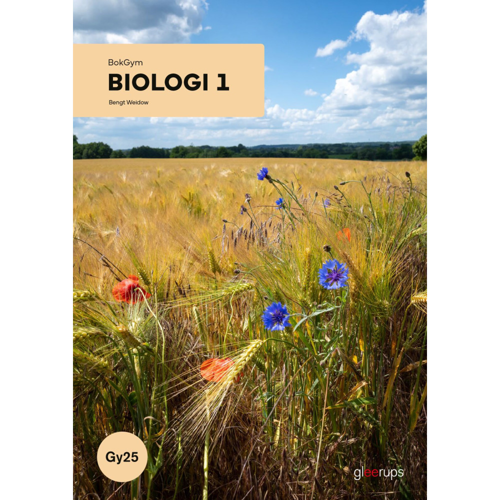 Produktbild för BokGym Biologi 1, bok, Gy25 (bok, spiral)