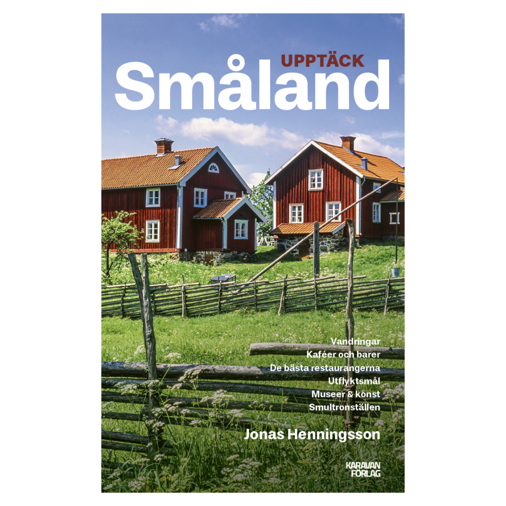 Produktbild för Upptäck Småland (bok, danskt band)