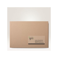 Produktbild för Etikett AVERY transp 210x297mm 25/fp