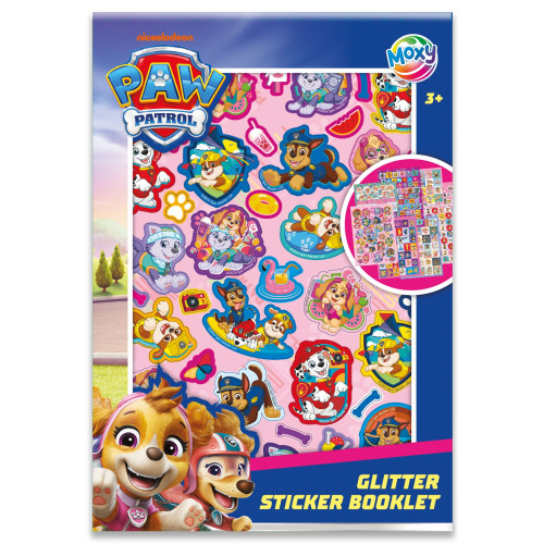 Legind A/S Paw Patrol klistermärken med glitter : 8 ark, A5
