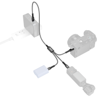 Produktbild för SmallRig 5079 USB-C Power Cable 3-in-1